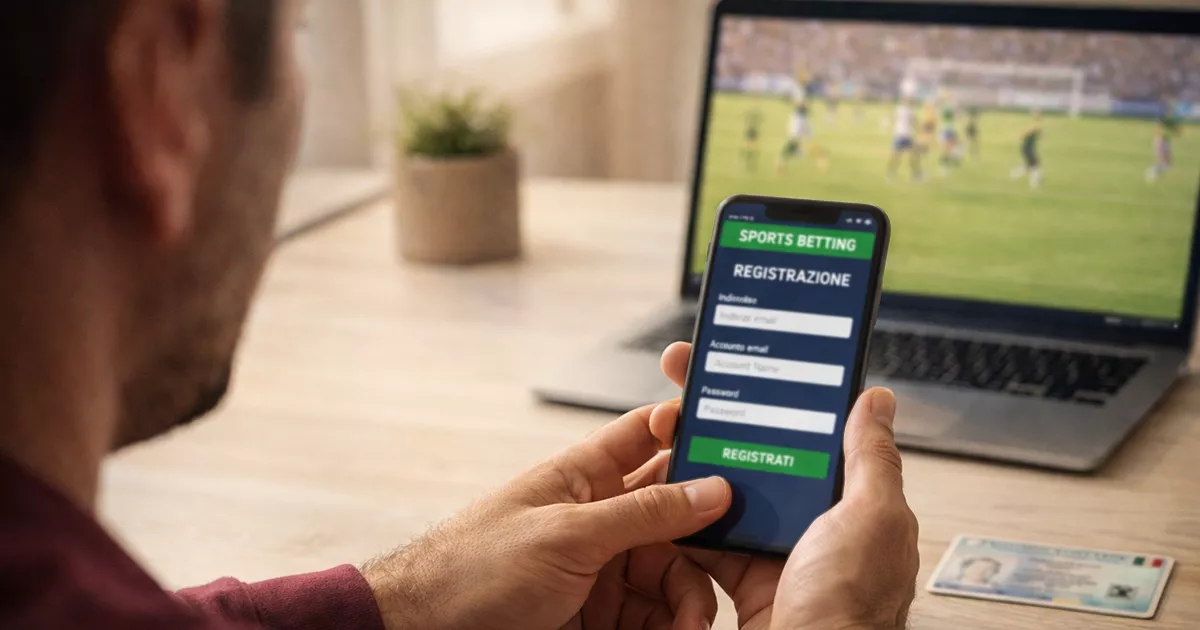 Persona che usa lo smartphone per autenticarsi con identità digitale SPID